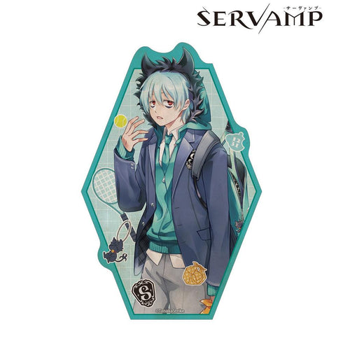 『SERVAMP-サーヴァンプ-』田中ストライク先生 描き下ろし クロ 学園風ver. ダイカットステッカー