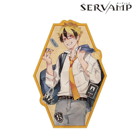 『SERVAMP-サーヴァンプ-』田中ストライク先生 描き下ろし ロウレス 学園風ver. ダイカットステッカー