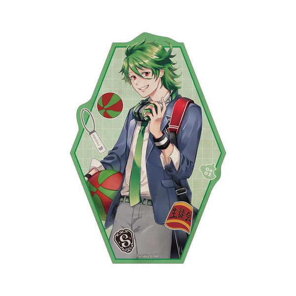 『SERVAMP-サーヴァンプ-』田中ストライク先生 描き下ろし 綿貫桜哉 学園風ver. ダイカットステッカー