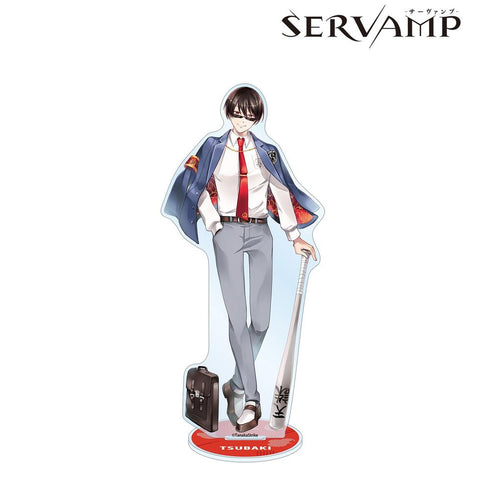 『SERVAMP-サーヴァンプ-』田中ストライク先生 描き下ろし 椿 学園風ver. BIGアクリルスタンド