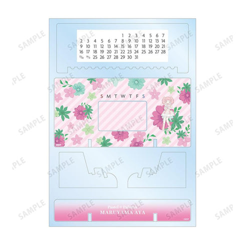 『BanG Dream!』丸山 彩 Botania 卓上アクリル万年カレンダー