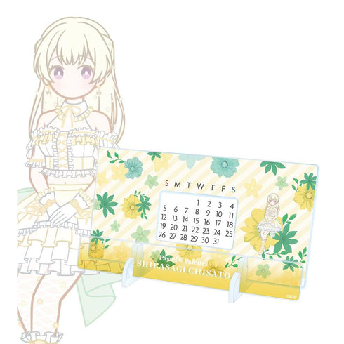 『BanG Dream!』白鷺 千聖 Botania 卓上アクリル万年カレンダー