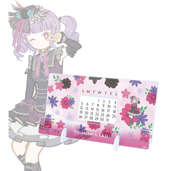 『BanG Dream!』宇田川 あこ Botania 卓上アクリル万年カレンダー