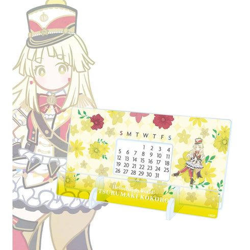 『BanG Dream!』弦巻 こころ Botania 卓上アクリル万年カレンダー
