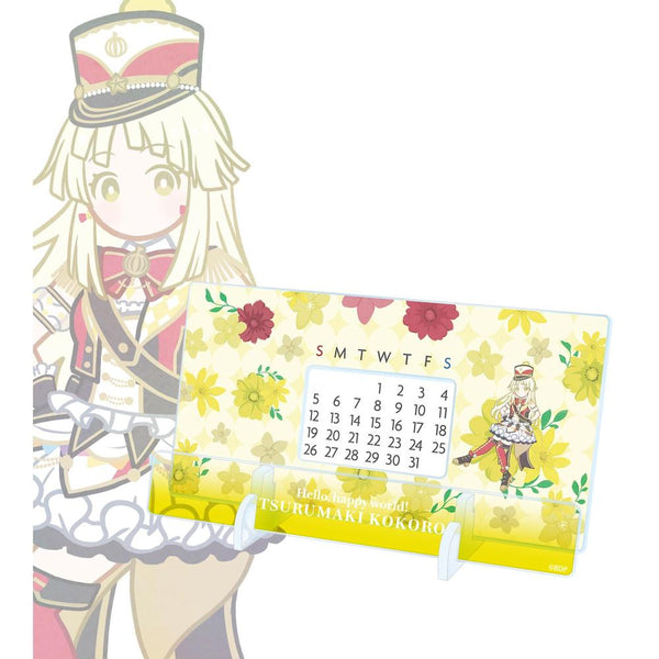 『BanG Dream!』弦巻 こころ Botania 卓上アクリル万年カレンダー