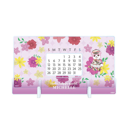 『BanG Dream!』ミッシェル Botania 卓上アクリル万年カレンダー