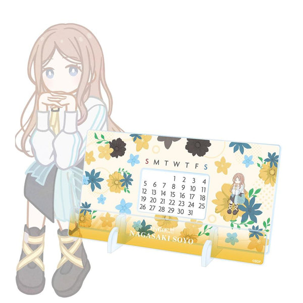 『BanG Dream!』長崎 そよ Botania 卓上アクリル万年カレンダー