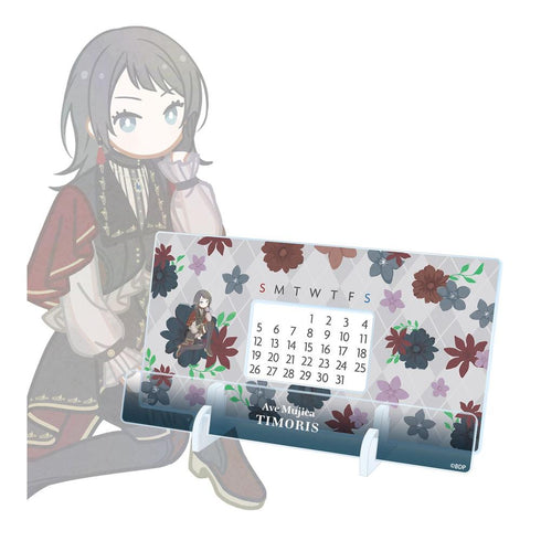 『BanG Dream!』ティモリス Botania 卓上アクリル万年カレンダー