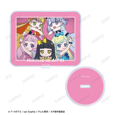 『ひみつのアイプリ』集合 ゆるコマ BIGアクリルスタンド ver.A