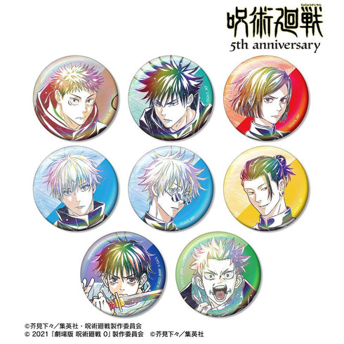 『呪術廻戦』アニメ『呪術廻戦』5周年 Ani-Art トレーディングオーロラ缶バッジ(単位/BOX)