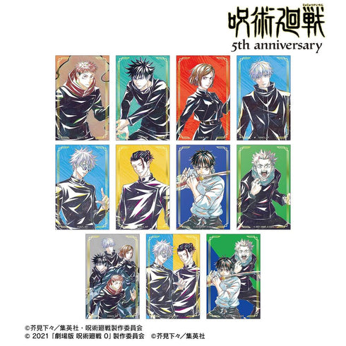 "Jujutsu Kaisen" Anime "Jujutsu Kaisen" 5th Anniversary Ani-Art Foil Trading Cards (Unit/Box)