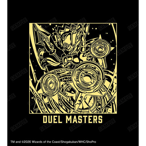 『デュエル・マスターズ』真気楼と誠偽感の決断 箔プリントTシャツメンズ