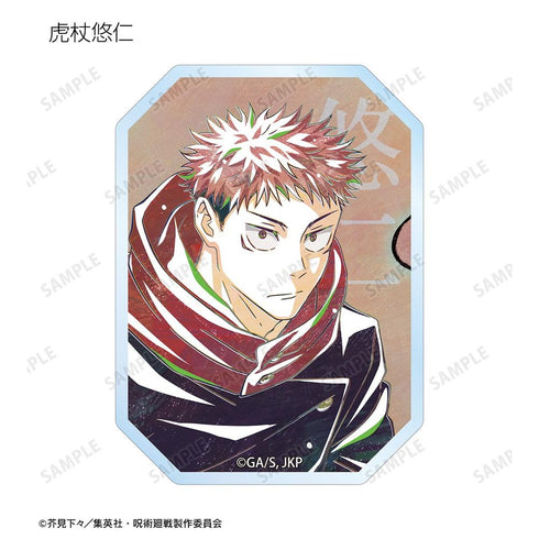 "Jujutsu Kaisen" Anime "Jujutsu Kaisen" 5th Anniversary Ani-Art Trading Clear Die-Cut Stickers (Sold by the box)