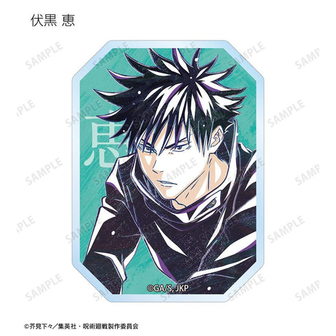 "Jujutsu Kaisen" Anime "Jujutsu Kaisen" 5th Anniversary Ani-Art Trading Clear Die-Cut Stickers (Sold by the box)