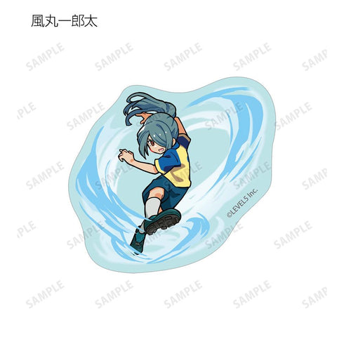 《閃電十一人 英雄們的勝利之路》閃電十一人 英雄們的勝利之路 必殺技版 壓花貼紙(單位/盒)