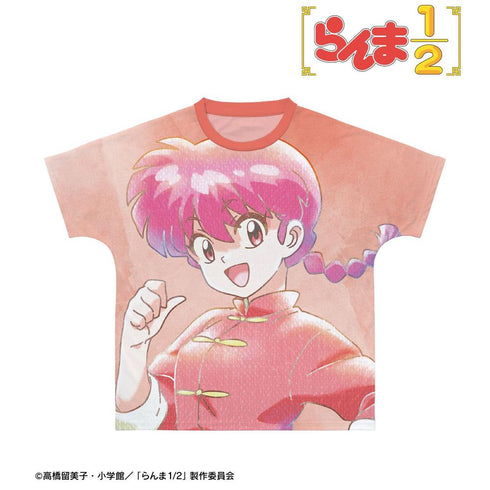 《亂馬1/2》亂馬 Ani-Art aqua label 全圖案T恤(男女通用)
