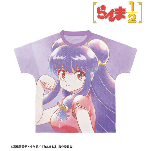 《亂馬1/2》洗髮精 Ani-Art aqua label 全圖案T恤(男女通用)