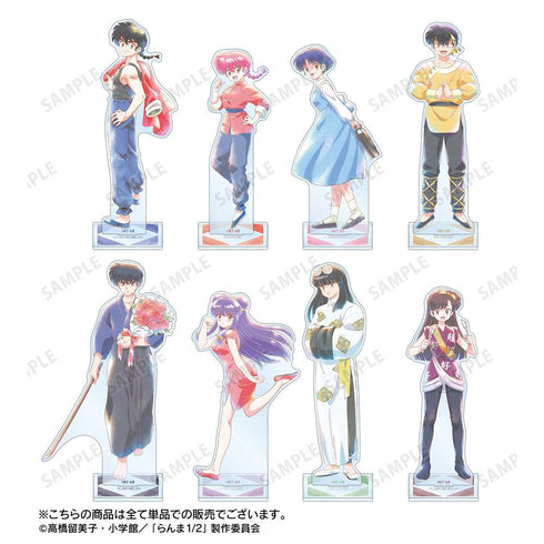 "Ranma ½" Ranma Saotome Ani-Art Aqua Label BIG Acrylic Stand
