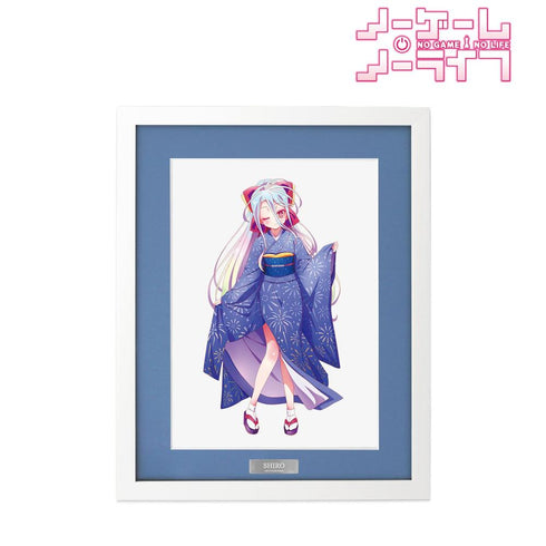 『ノーゲーム・ノーライフ』描き下ろし 白 和装ver. A4キャラファイングラフ