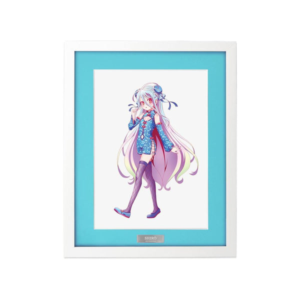 "No Game No Life" Original Illustration: Shiro in a Cheongsam - A4 Character Fine Art Print