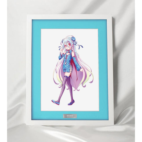《No Game No Life》全新繪製 白 旗袍版 A4 角色精緻海報