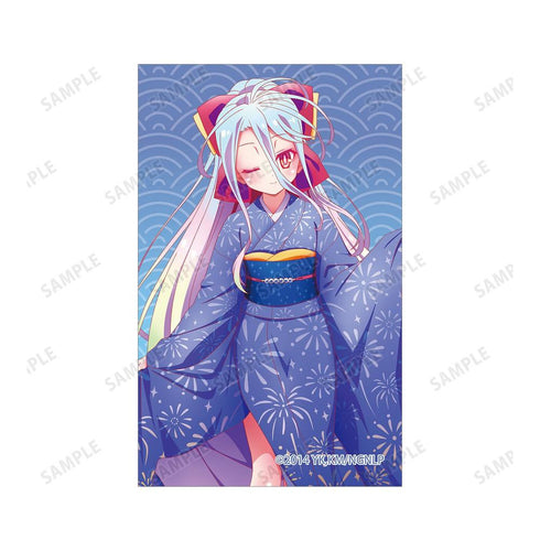 『ノーゲーム・ノーライフ』描き下ろし 白 和装ver. イラストカード2枚セット