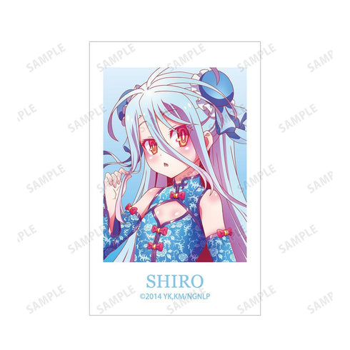 《No Game No Life》全新绘制 白 旗袍版 插画卡2张套装