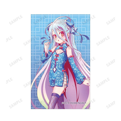 《No Game No Life》全新绘制 白 旗袍版 插画卡2张套装