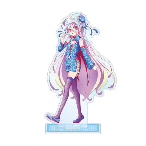 《No Game No Life》全新绘制 白 旗袍版 BIG亚克力立牌