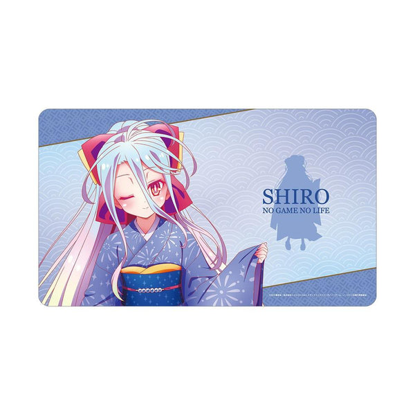 "No Game No Life" Original Illustration: Shiro in Traditional Japanese Attire Multi-Purpose Desk Mat