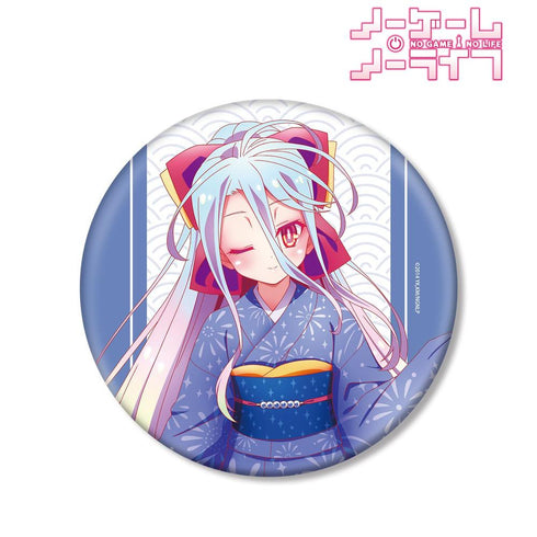 《No Game No Life》全新绘制 白 和服版 BIG徽章