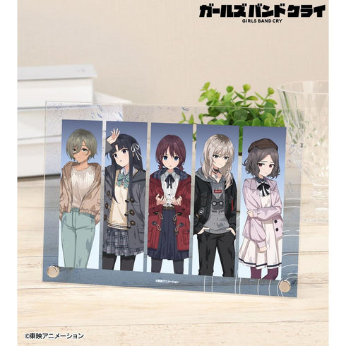 《Girls Band Cry》全新繪製 無刺有刺 In the rain ver. A5壓克力板