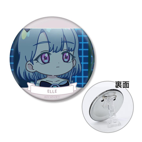『ひみつのアイプリ』六堂 える ゆるコマ 3WAY缶バッジ