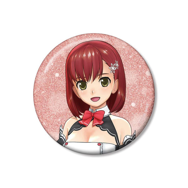 『ドリームクラブGogo.』ドリームクラブシリーズ 花里愛 75mmグリッター缶バッジ