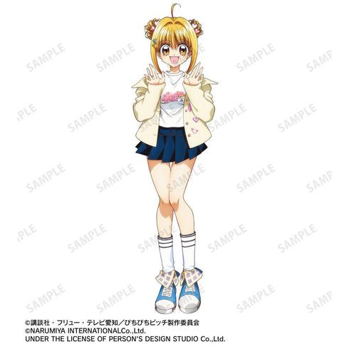 《Pichi Pichi Pitch》× ANGEL BLUE 联名款 全新绘制 七海露夏 同款 BIG版型T恤(男女通用)
