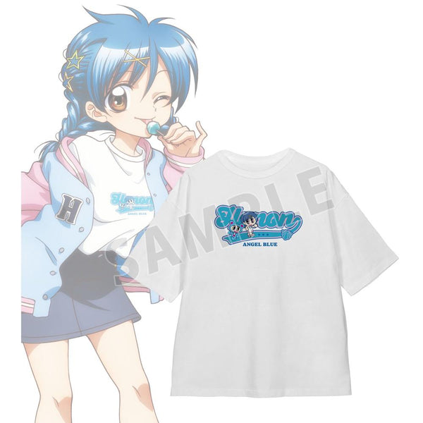 『ぴちぴちピッチ』ANGEL BLUEコラボ 描き下ろし 宝生 波音 着用 BIGシルエットTシャツユニセックス