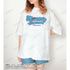 『ぴちぴちピッチ』ANGEL BLUEコラボ 描き下ろし 宝生 波音 着用 BIGシルエットTシャツユニセックス