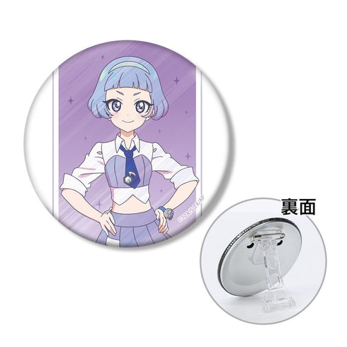 『ひみつのアイプリ』真実夜 チィ Ani-Art clear label 3WAY缶バッジ