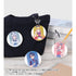 『ひみつのアイプリ』六堂 える Ani-Art clear label 3WAY缶バッジ