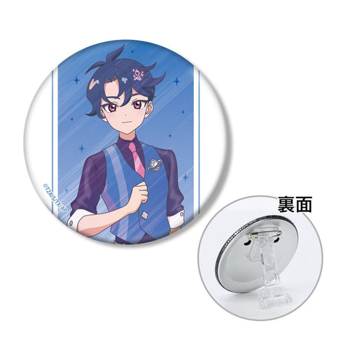 『ひみつのアイプリ』七浦 すばる Ani-Art clear label 3WAY缶バッジ