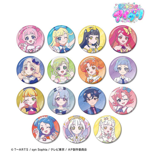 『ひみつのアイプリ』トレーディング Ani-Art clear label 缶バッジ(単位/BOX)