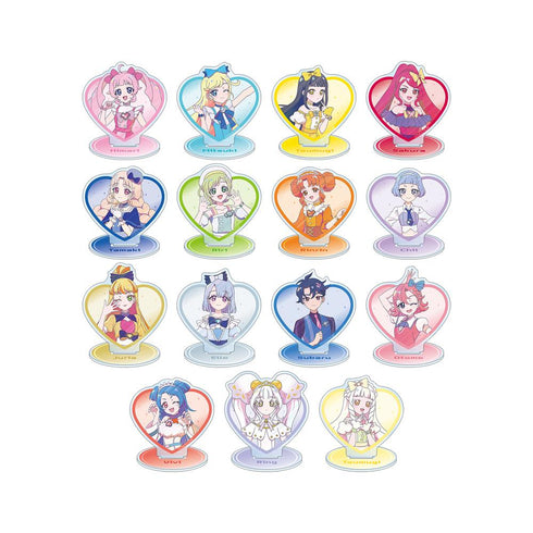 『ひみつのアイプリ』トレーディング Ani-Art clear label アクリルスタンド(単位/BOX)