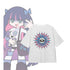 《New PANTY & STOCKING with GARTERBELT》全新繪製 絲襪 模特兒版 穿著寬鬆版型T恤 A 男女通用款