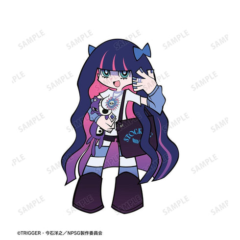 《New PANTY & STOCKING with GARTERBELT》全新繪製 絲襪 模特兒版 穿著寬鬆版型T恤 A 男女通用款
