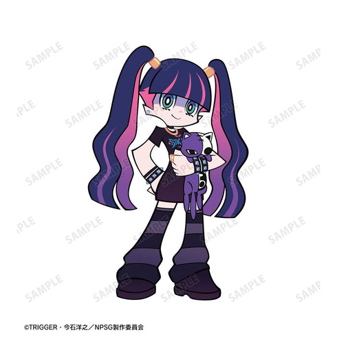 『New PANTY & STOCKING with GARTERBELT』描き下ろし ストッキング モデルver. 着用BIGシルエットTシャツ Bユニセックス