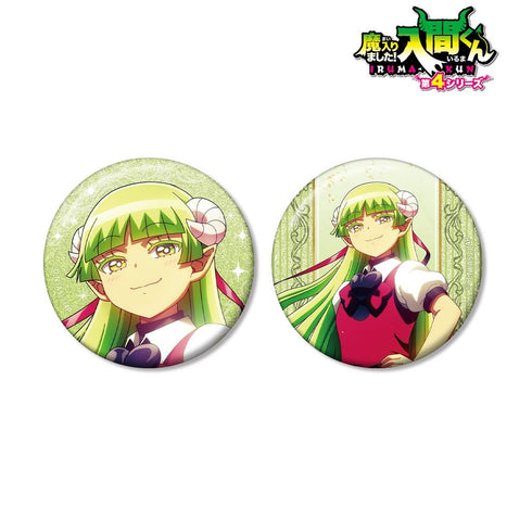 《魔入了!入间君》瓦拉克·克拉拉 闪粉徽章2枚套装