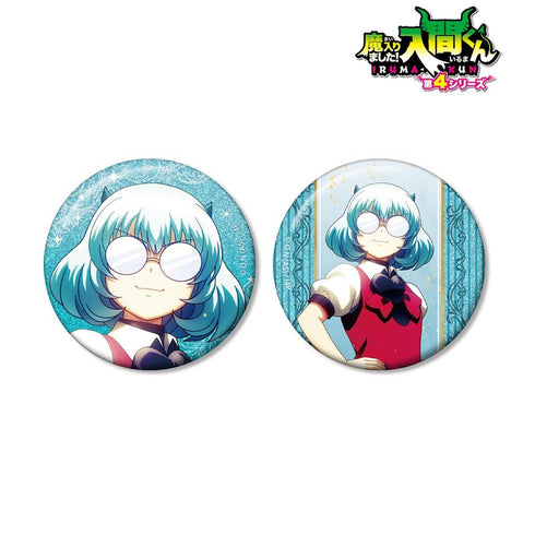 『魔入りました!入間くん』クロケル・ケロリ グリッター缶バッジ2個セット