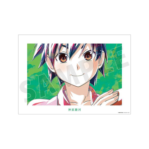 "Monogatari Series" Kanbara Suruga Ani-Art A3 Matte-Finish Poster