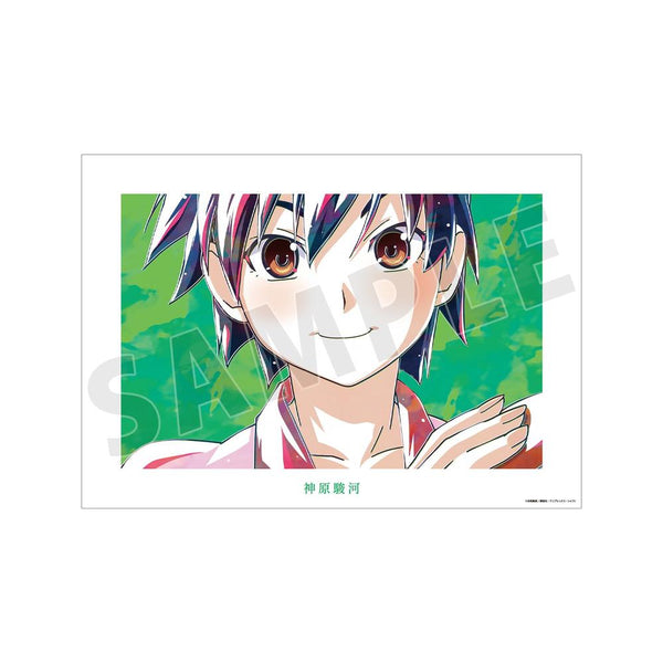 "Monogatari Series" Kanbara Suruga Ani-Art A3 Matte-Finish Poster