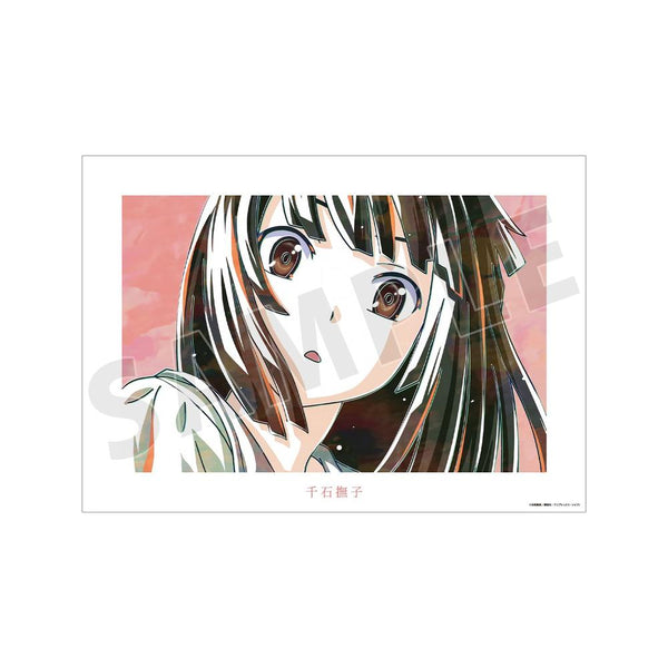 "Monogatari Series" Senjōgi Nadeko Ani-Art A3 Matte-Finish Poster